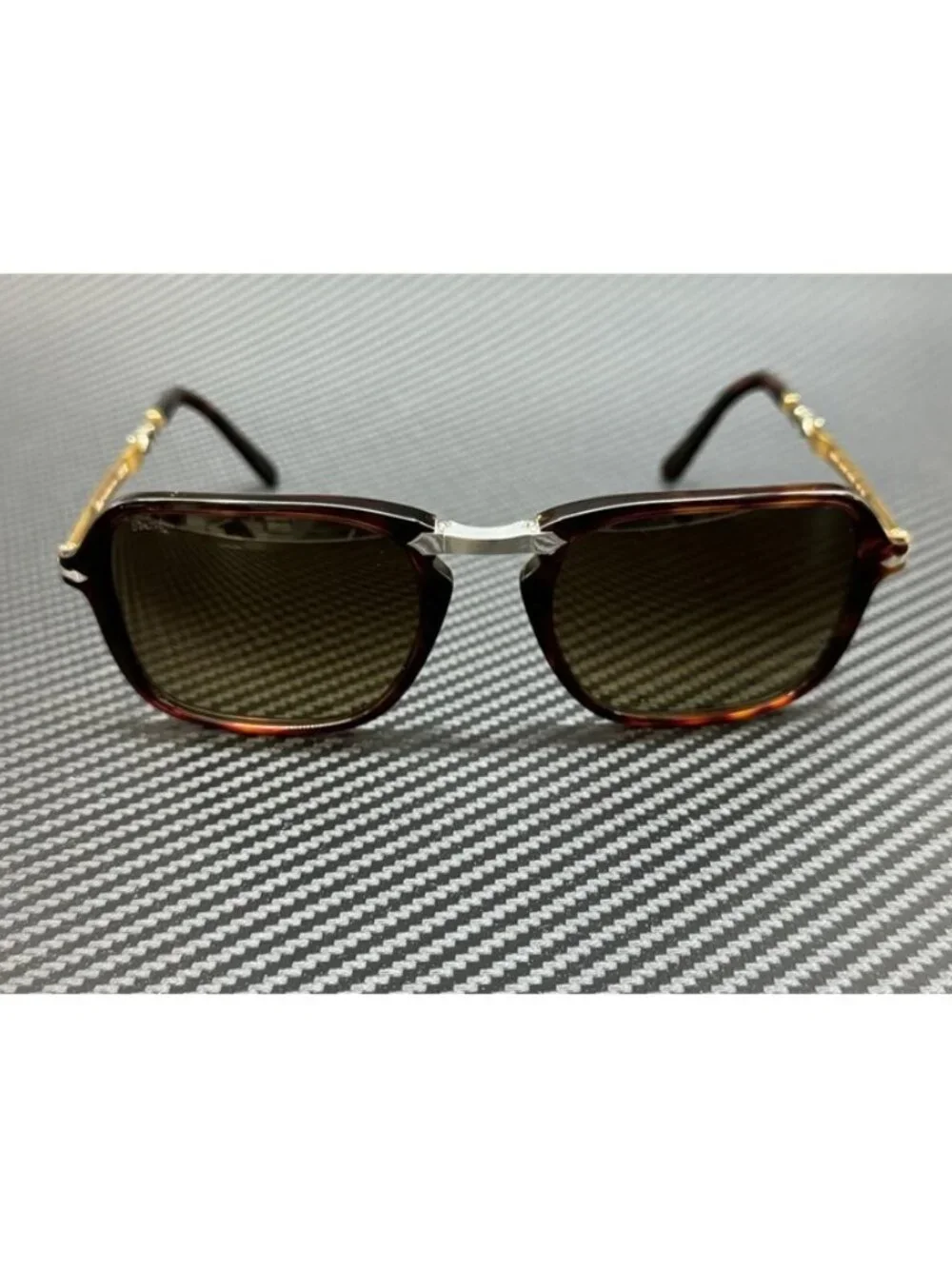 New Persol Men Havana Sunglasses 54-21-145